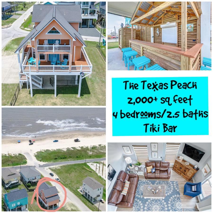 Spring Break Specials! Front Row Views - Tiki Bar - Playground Villa Bolivar Peninsula Buitenkant foto