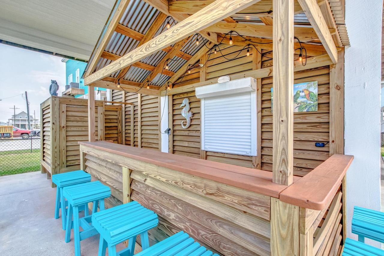 Spring Break Specials! Front Row Views - Tiki Bar - Playground Villa Bolivar Peninsula Buitenkant foto