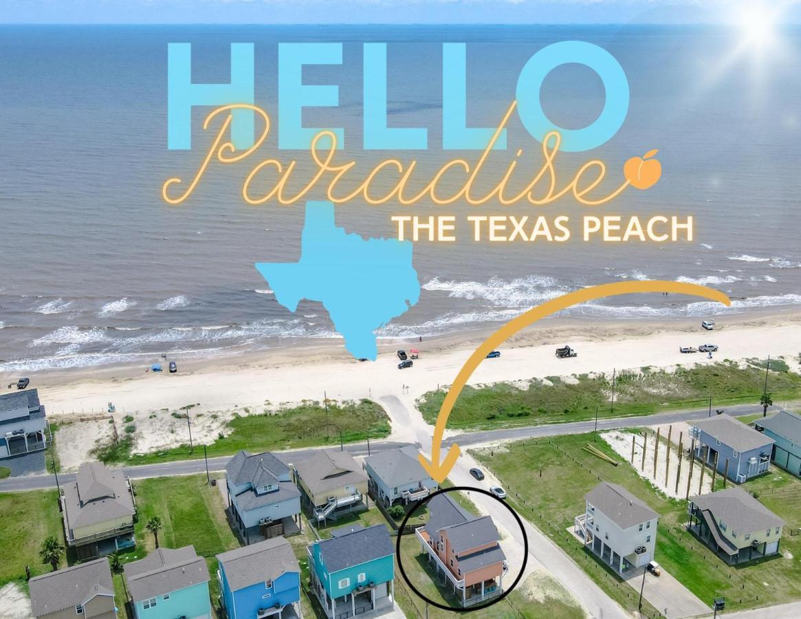 Spring Break Specials! Front Row Views - Tiki Bar - Playground Villa Bolivar Peninsula Buitenkant foto